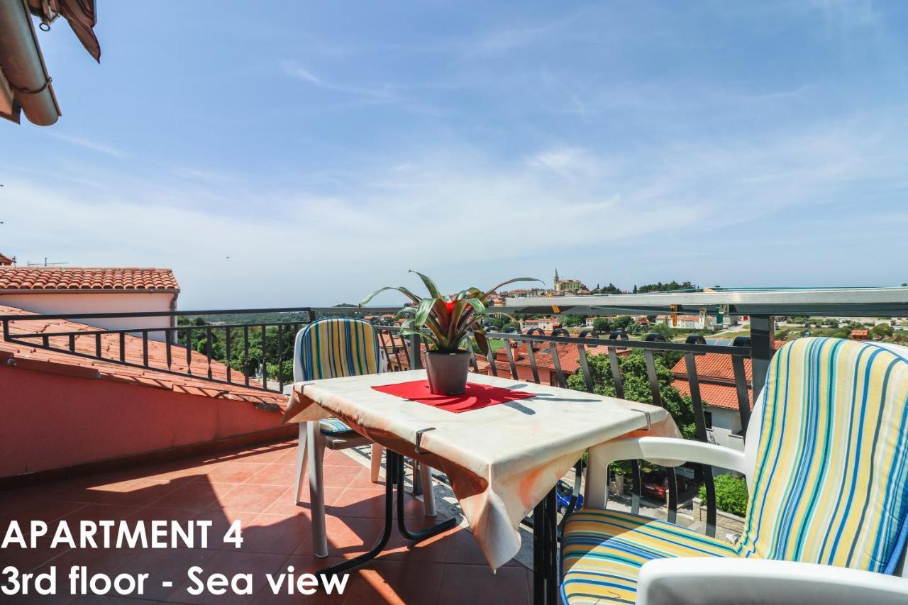 Beautiful Sea View Apartments - Niko Ceko Vrsar Exteriér fotografie