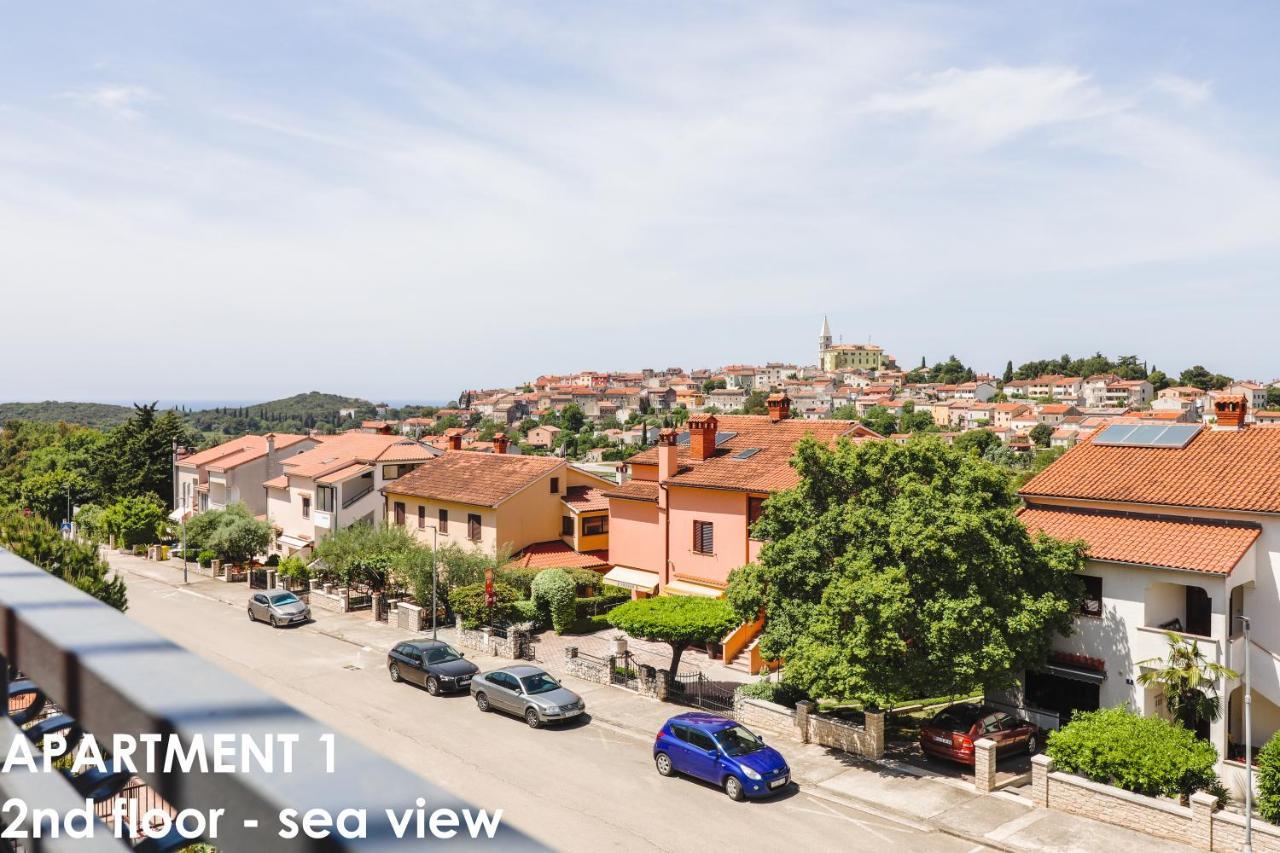 Beautiful Sea View Apartments - Niko Ceko Vrsar Exteriér fotografie