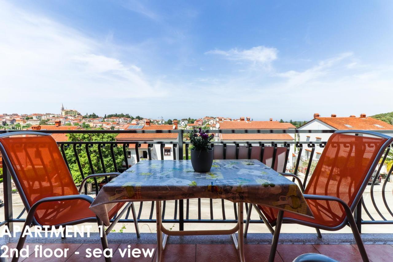 Beautiful Sea View Apartments - Niko Ceko Vrsar Exteriér fotografie