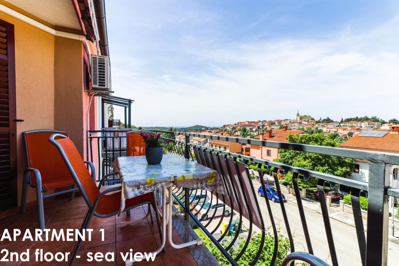 Beautiful Sea View Apartments - Niko Ceko Vrsar Exteriér fotografie
